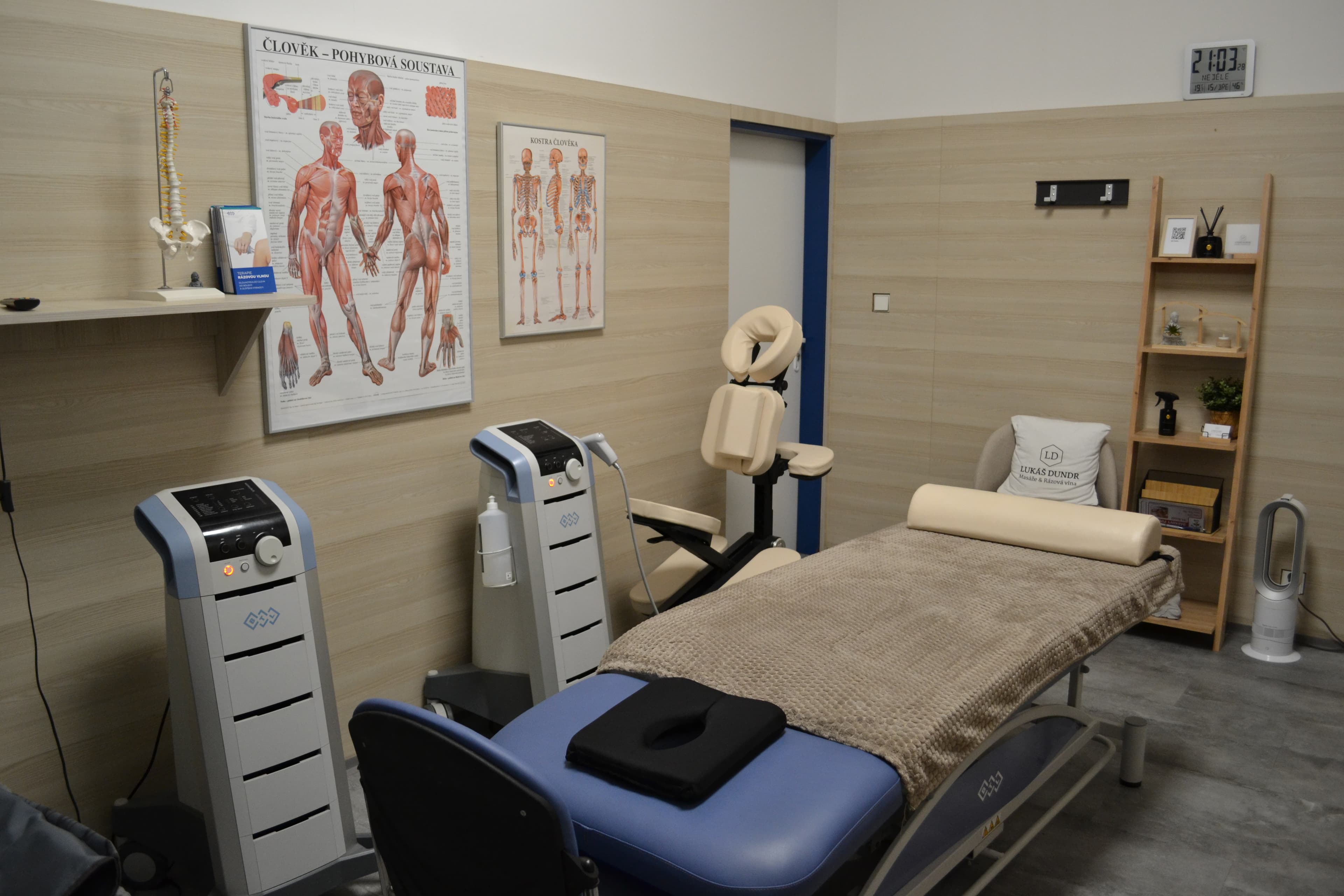 Masáže, lymfodrenáže, rázová vlna